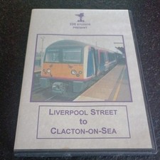 DVD - 225 STUDIOS - Liverpool Street - CLACKTON ON SEA - railway train CAB RIDE