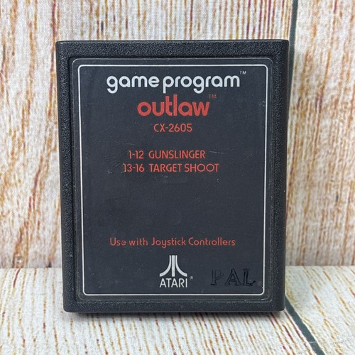 Outlaw atari 2600 - atari,