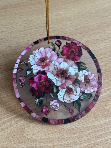 Brand new floral acrylic - floral, sun
