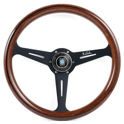 350mm black nardi woodgrain - 350mm,
