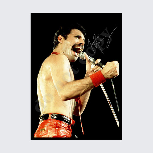 Freddie mercury queen signed - freddie,