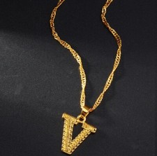 Gold Alphabet Letter Initial