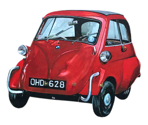 Bmw isetta bubble car key - bubble,