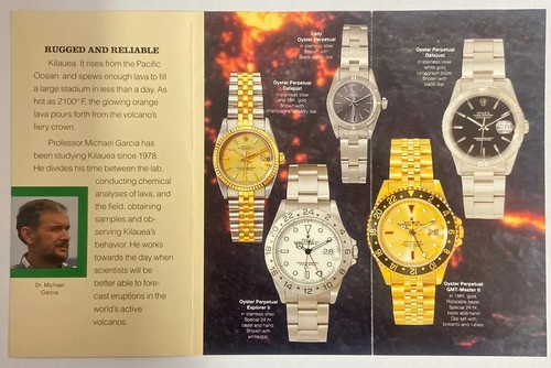 Rolex brochure 1990 - rolex,