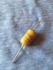 2 Pcs…. Mullard mustard capacitors  0.047uf.  47nf.   @  400v,