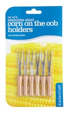 KITCHEN CRAFT Corn On The Cob Holders