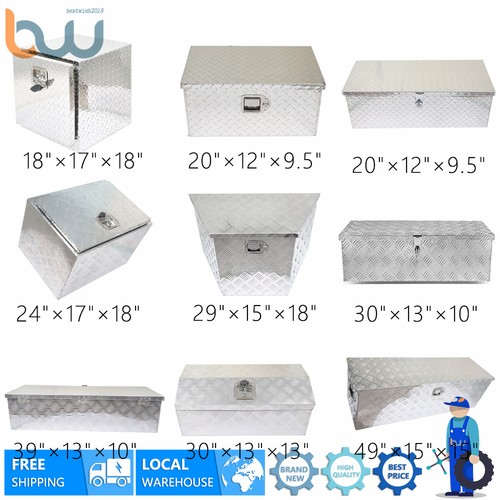 Aluminum tool box pickup - aluminum,