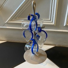 BODUM Bistro Grey Mug Tree & 6