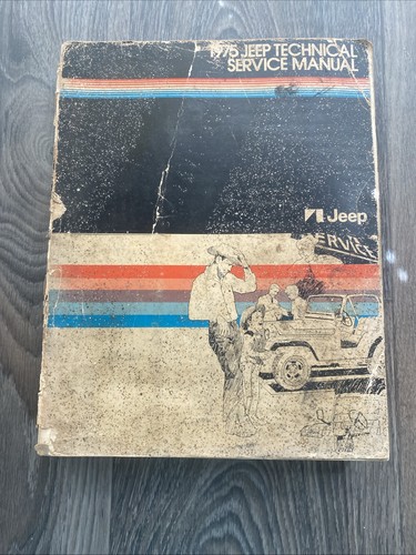 1975 jeep technical service - technical,