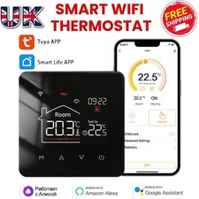 Water Gas Boiler WiFi Thermostat Smart Programmable Central Underfloor Heating..