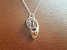 Scottish Malcolm Gray Archibald Knox Sterling Silver Pendant