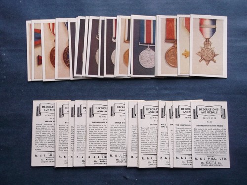 Hill cigarette cards - hill,