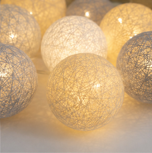 Led ball chain string - 10,