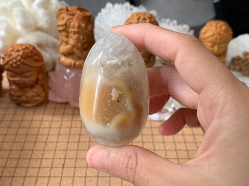 Small carved natural - small,