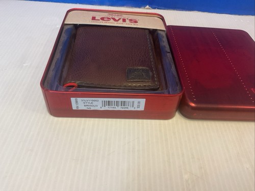 Levi brown men wallet with - men's,