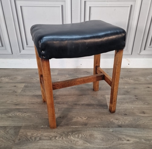 Vintage vanity piano stool - piano,