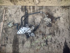 Honda CBR 125 brake pedal assembly and caliper