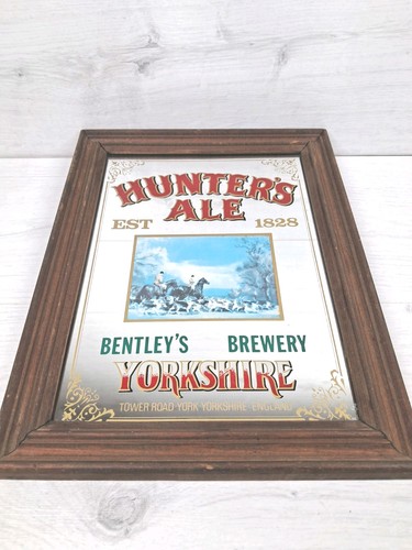 Hunters ale advertising pub - hunters,