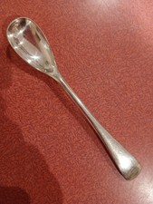 VINTAGE MUSTARD SPOON SILVER
