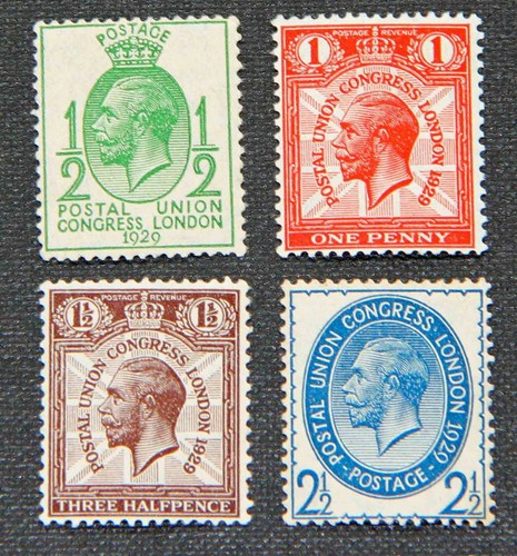 Kgv 1929 postal - gb,