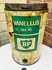 Vintage BP Oil Drum - Oil Can