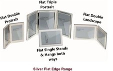 SILVER PLATED FLAT EDGE