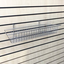 Heavy Duty Slatwall Retail Shop Display Basket