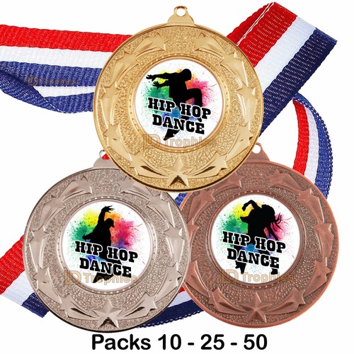 Hip hop dance medals - dance, &