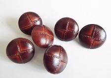 6 Leather look Football Dark