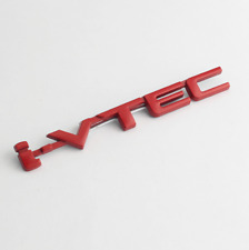 Metal Red i-VTEC Car Trunk