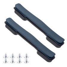 2 Pcs Luggage Handle Replacement with Screws 8.5 Inch Suitcase Handle, Navy Blue