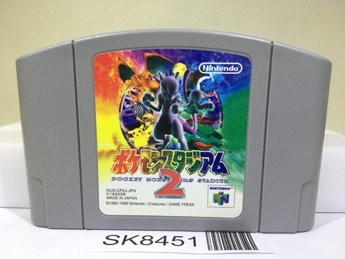 Pokemon stadium nintendo - pokemon, n64