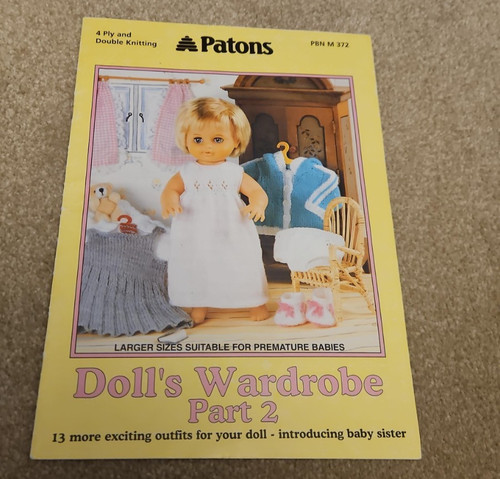 Patons pbn 372 doll s - m, doll`s