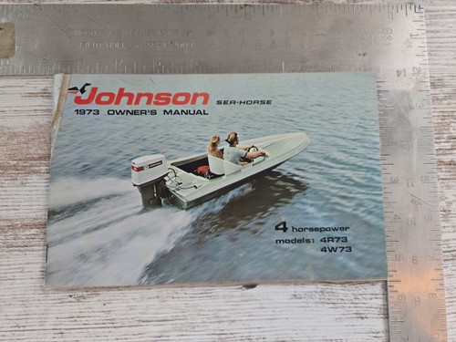 Vintage 1973 johnson seahorse - vintage,