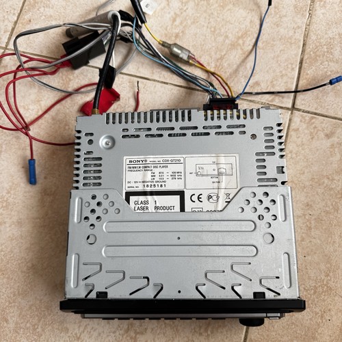 Sony radio cdx - sony, radio/