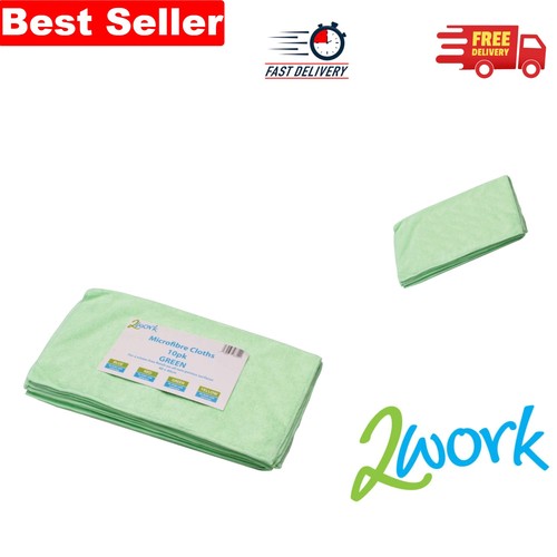 Solid green microfibre - solid,