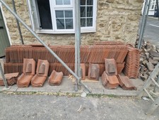 Approx 380 Goxhill County Clay Pantile, Natural Clay Colour, Plus X5 Vent Tiles
