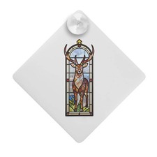 'Stained Glass Stag' Suction