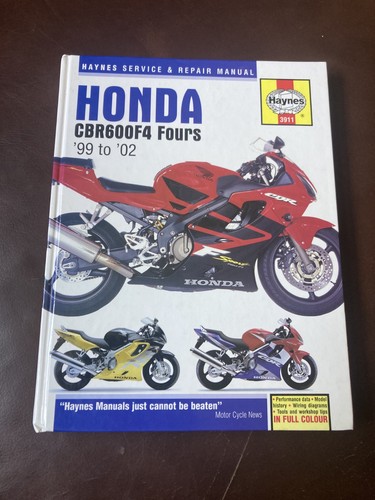 Haynes 3911 honda cbr600f4 - honda,
