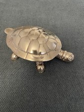 Vintage Brass Tortoise Trinket
