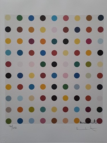 Damien hirst signed - damien, opium