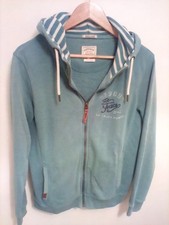 Fat Face 16 Aqua Green Hoodie