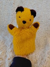 Vintage Sooty toy hand puppet