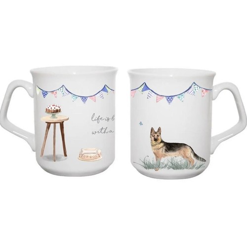 German shepherd mug dog lover - mug,,