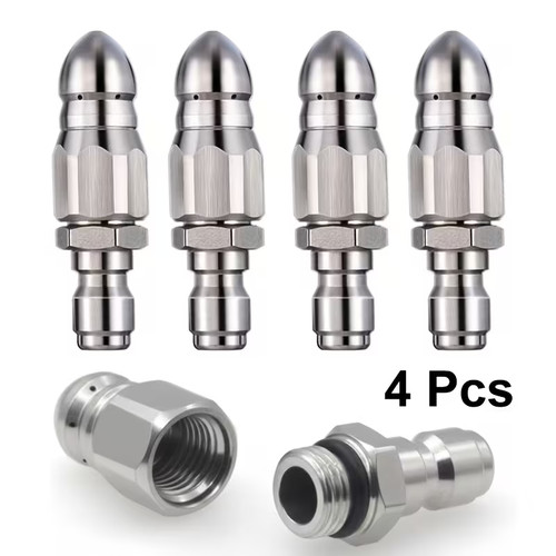 4pcs sewer jetter nozzle - 4pcs,