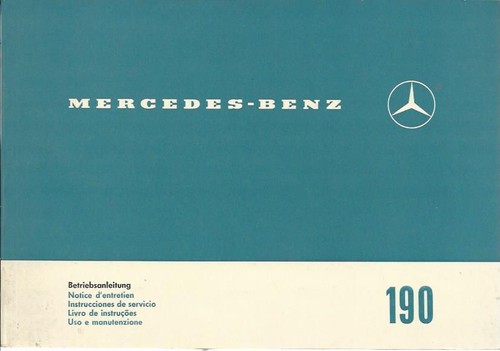 Mercedes 110 190 - 190, owners