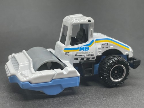 Matchbox road roller mint - road,