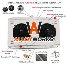 3 Rows Radiator Fan Shroud