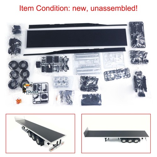 Toucanrc chassis flatbed semi - chassis,