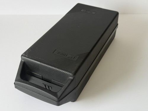Black cassette tape carrier - black,